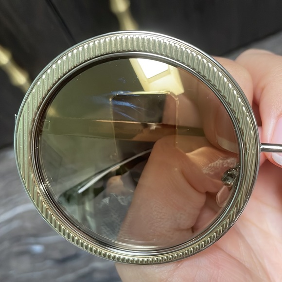 Dolce & Gabbana Silver Round Sunglasses ? main image 6